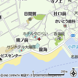 愛知県知多郡南知多町日間賀島龍海21周辺の地図