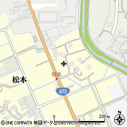 静岡県牧之原市松本263周辺の地図