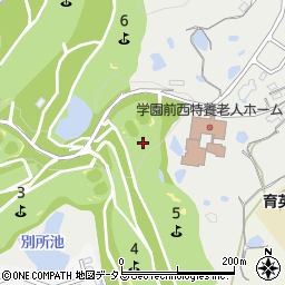奈良県奈良市二名周辺の地図