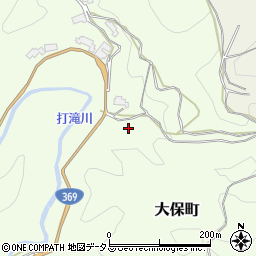 奈良県奈良市大保町周辺の地図