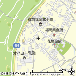 岡山県瀬戸内市長船町福岡784-1周辺の地図