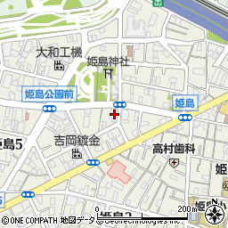 ビーナスクラブ姫島周辺の地図
