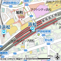 マクドナルド浜松駅メイワン店周辺の地図