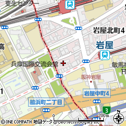 イトーピア灘ＫＩＴＡＮＯ管理事務室周辺の地図