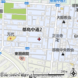 株式会社大阪マーク製作所周辺の地図