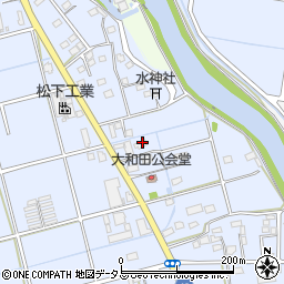 静岡県磐田市大原90周辺の地図