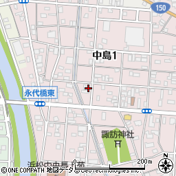 内田自転車店周辺の地図