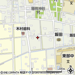 静岡県浜松市中央区飯田町892周辺の地図