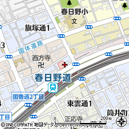 兵庫県神戸市中央区国香通1丁目1周辺の地図
