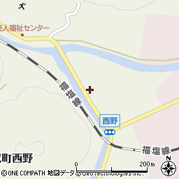 広島県三次市甲奴町西野554周辺の地図