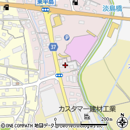 岡山県岡山市東区東平島42周辺の地図