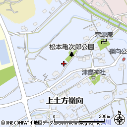 静岡県掛川市上土方嶺向2065周辺の地図