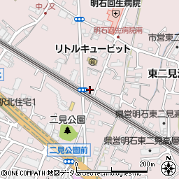 兵庫県明石市二見町東二見354-10周辺の地図