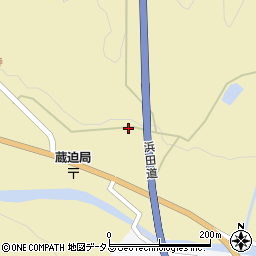 広島県山県郡北広島町蔵迫235周辺の地図