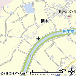 兵庫県神戸市西区櫨谷町栃木1135周辺の地図