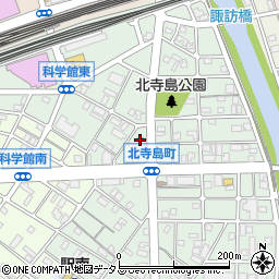静岡県浜松市中央区北寺島町212周辺の地図