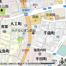 静岡県浜松市中央区伝馬町60周辺の地図