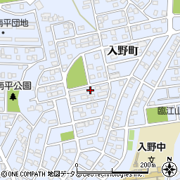 静岡県浜松市中央区入野町16417-14周辺の地図
