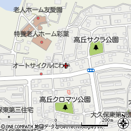 兵庫県明石市大久保町高丘6丁目周辺の地図