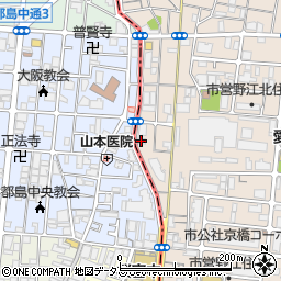 メゾン・エスポアール京橋１番館周辺の地図