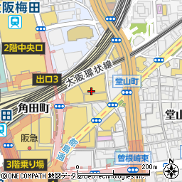 Ｃ＆Ｇヘップファイブ店周辺の地図