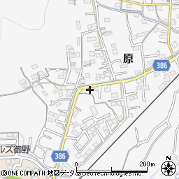 岡山県岡山市北区原306周辺の地図