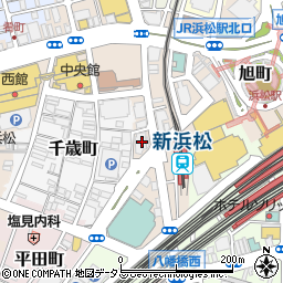 静岡県浜松市中央区鍛冶町140周辺の地図