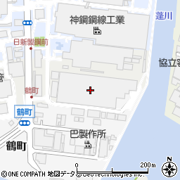 神鋼物流株式会社　尼崎物流センター周辺の地図