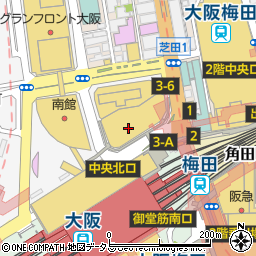 串家物語 PREMIUM ヨドバシ梅田店周辺の地図