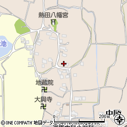 岡山県岡山市東区中尾822-1周辺の地図