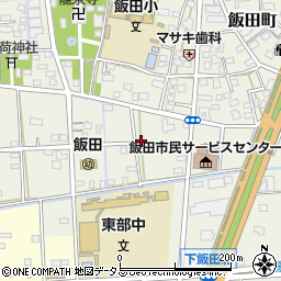 静岡県浜松市中央区飯田町571周辺の地図