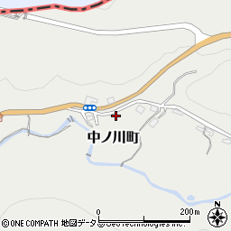 奈良県奈良市中ノ川町1640周辺の地図