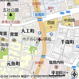 静岡県浜松市中央区伝馬町96周辺の地図