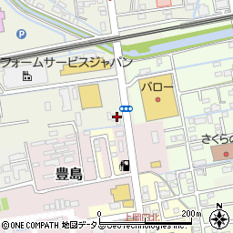 ピッカーズ　磐田・上岡田店周辺の地図