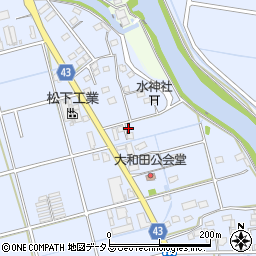 静岡県磐田市大原87周辺の地図