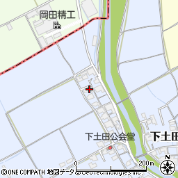 岡山県岡山市北区下土田48周辺の地図