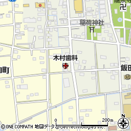 静岡県浜松市中央区飯田町879周辺の地図