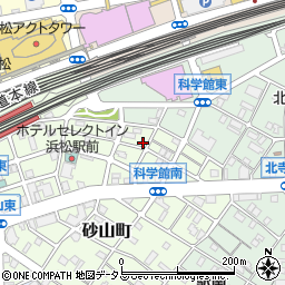 リブレ浜松砂山町駐車場周辺の地図