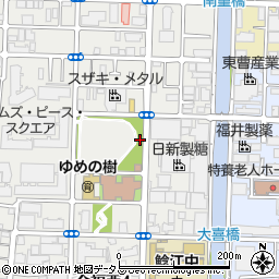鯰江公園トイレ周辺の地図