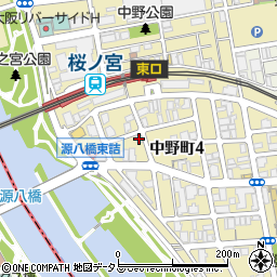 鍵の３６５日救急車京橋周辺の地図