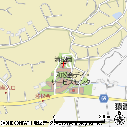 静岡県菊川市棚草1296周辺の地図