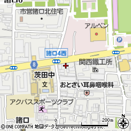 大阪信用金庫鶴見支店周辺の地図