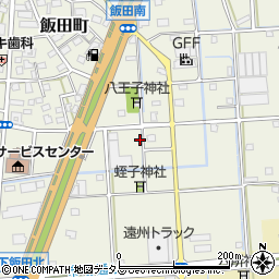 静岡県浜松市中央区飯田町1190周辺の地図