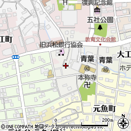 静岡県浜松市中央区栄町123周辺の地図