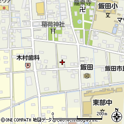 静岡県浜松市中央区飯田町907周辺の地図