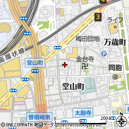 たか鳥 梅田堂山店周辺の地図