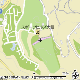 スポーツヒルズ大阪周辺の地図