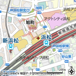 自家製麺 杵屋 浜松周辺の地図