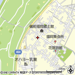 岡山県瀬戸内市長船町福岡779周辺の地図