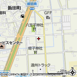 静岡県浜松市中央区飯田町1193周辺の地図